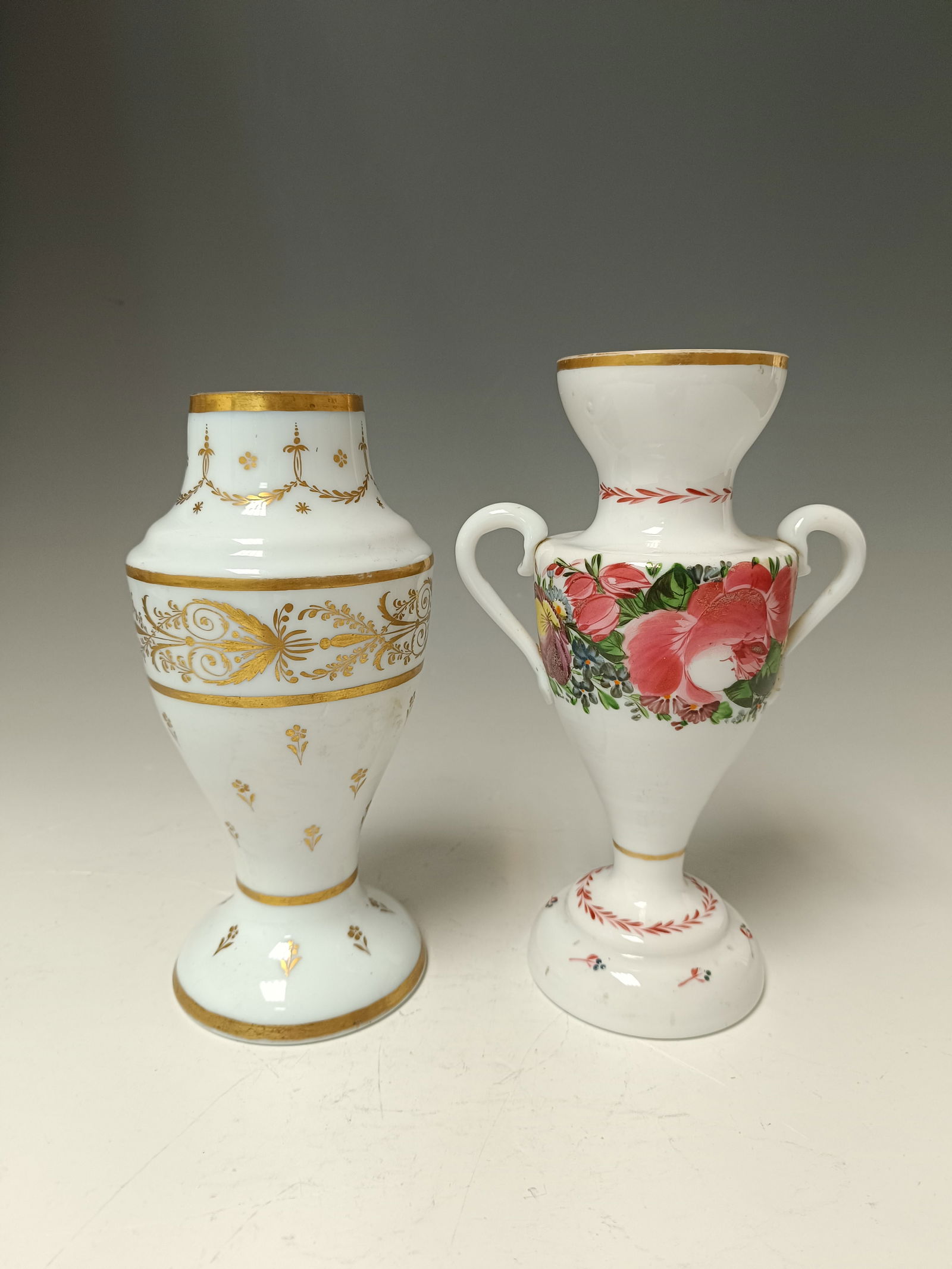 Two frosted glass vases (1 of 1)