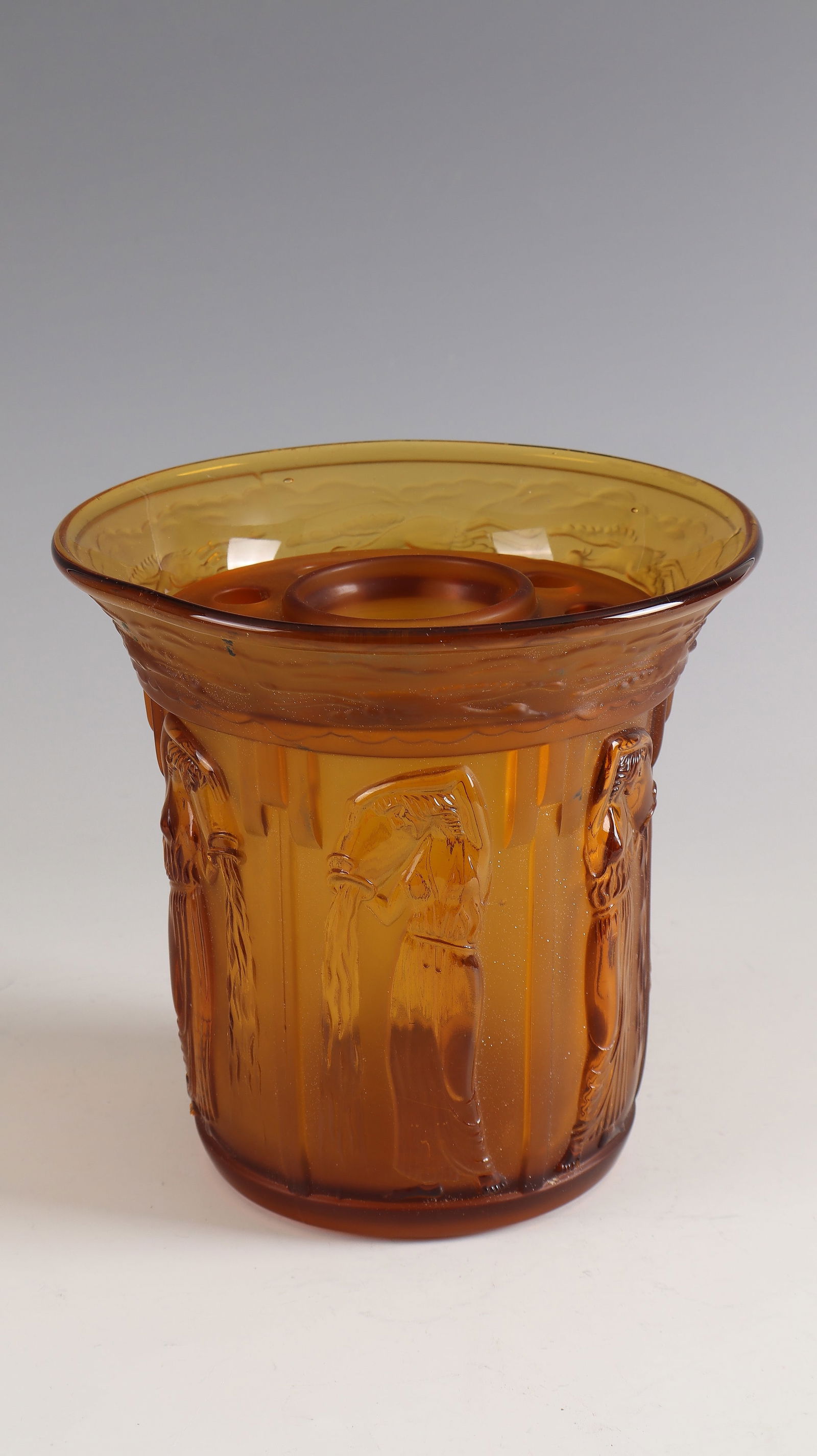 Flower vase with antique-style figure frieze (1 of 1)