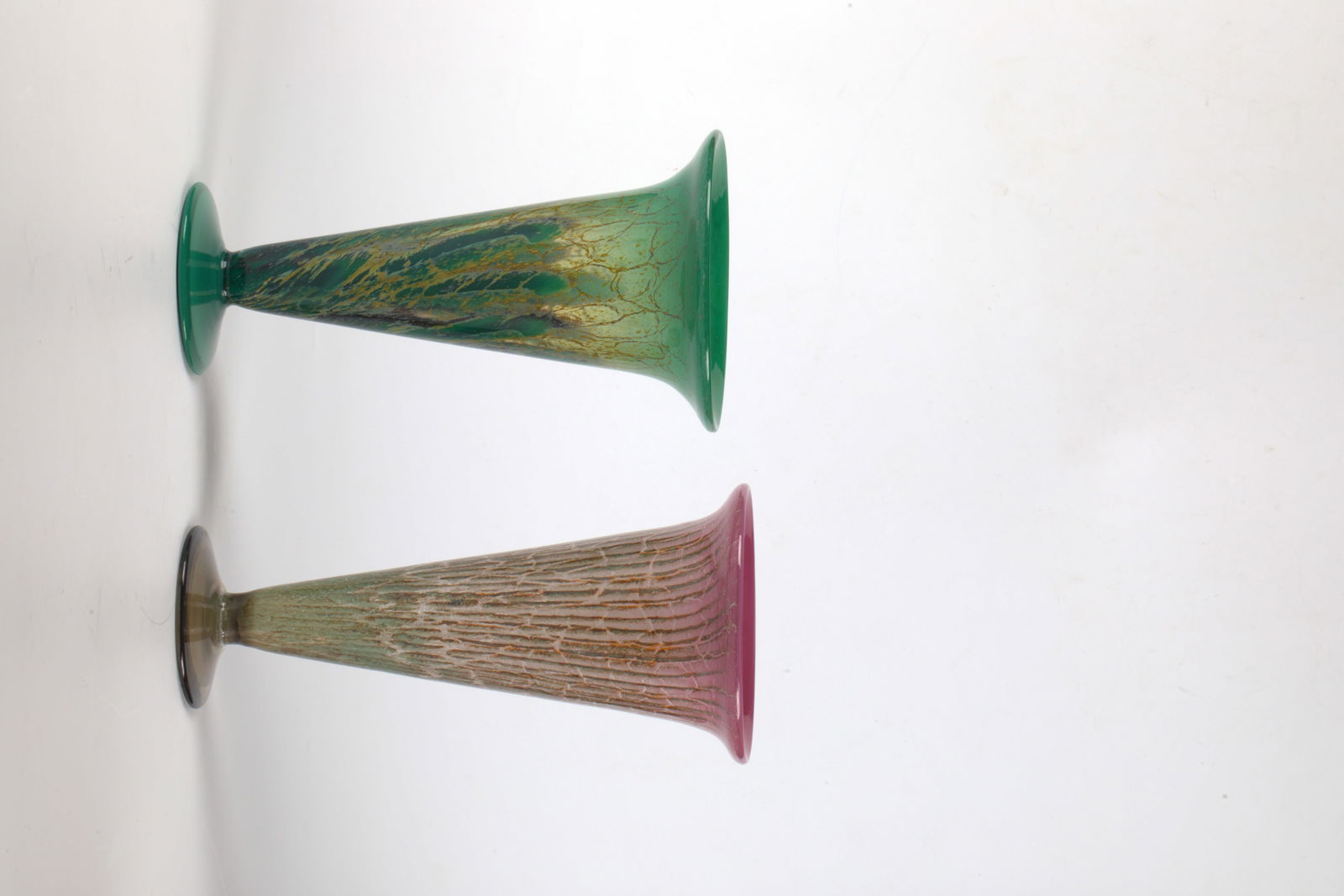 Two Vases ''Ikora Crystal'' (1 of 1)