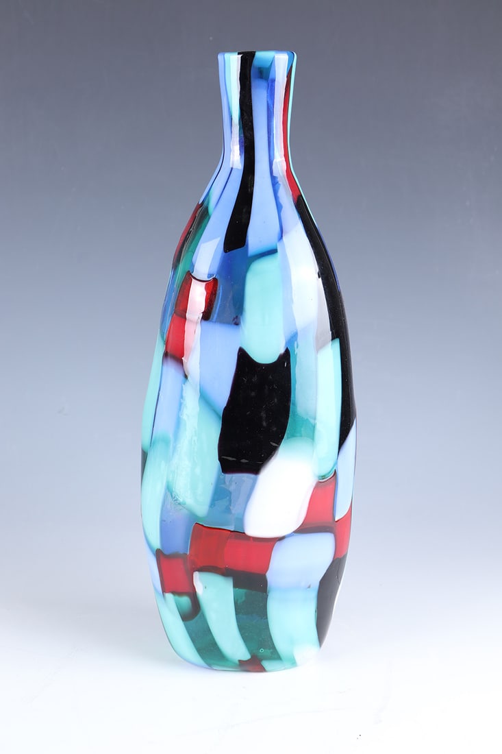 Bottle vase ''Pezzato arlechino'' (1 of 1)