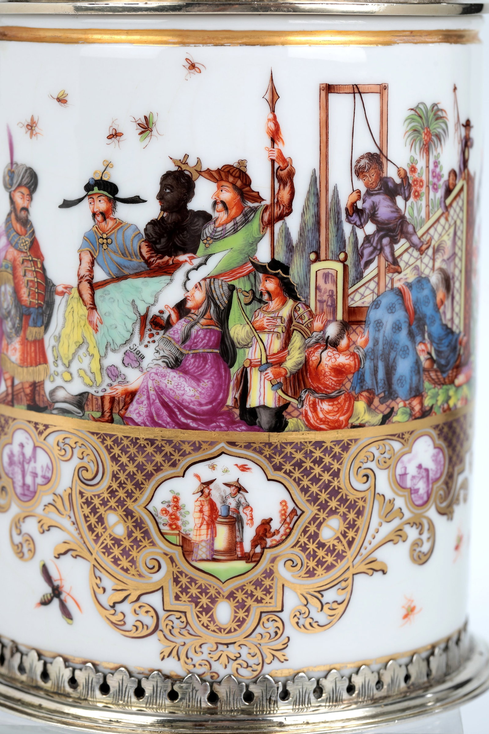 Important lidded jug - 4