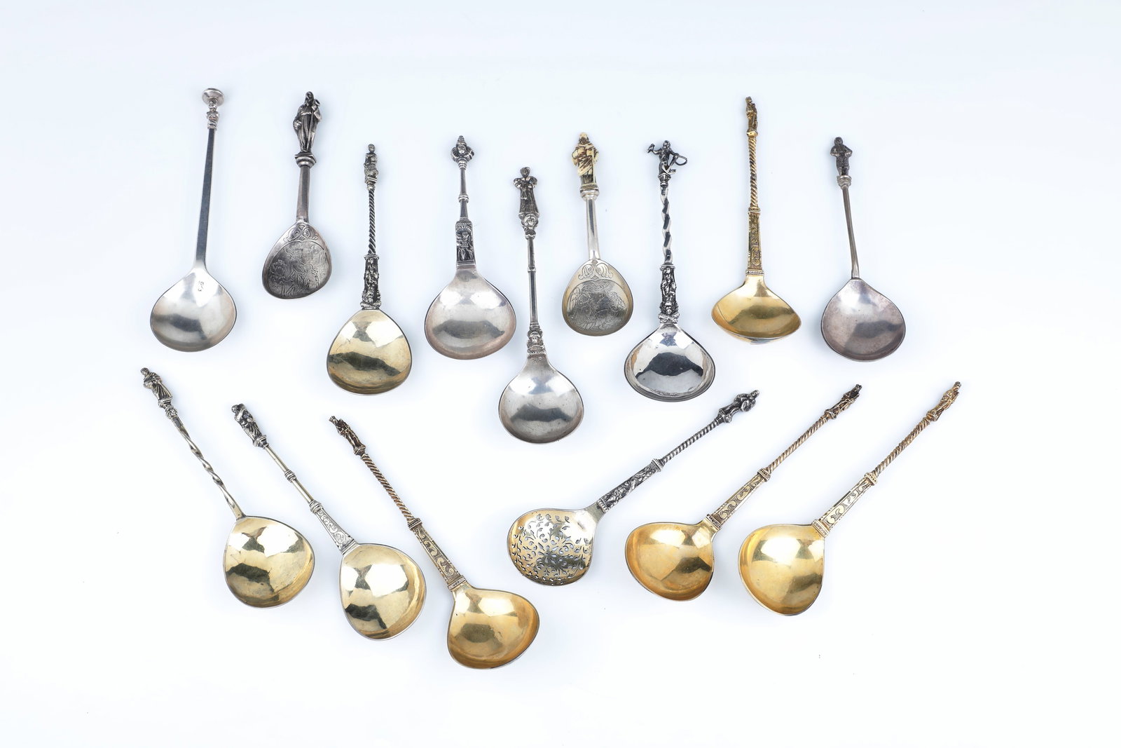 Collection of 15 Silver Spoons (1 of 9)