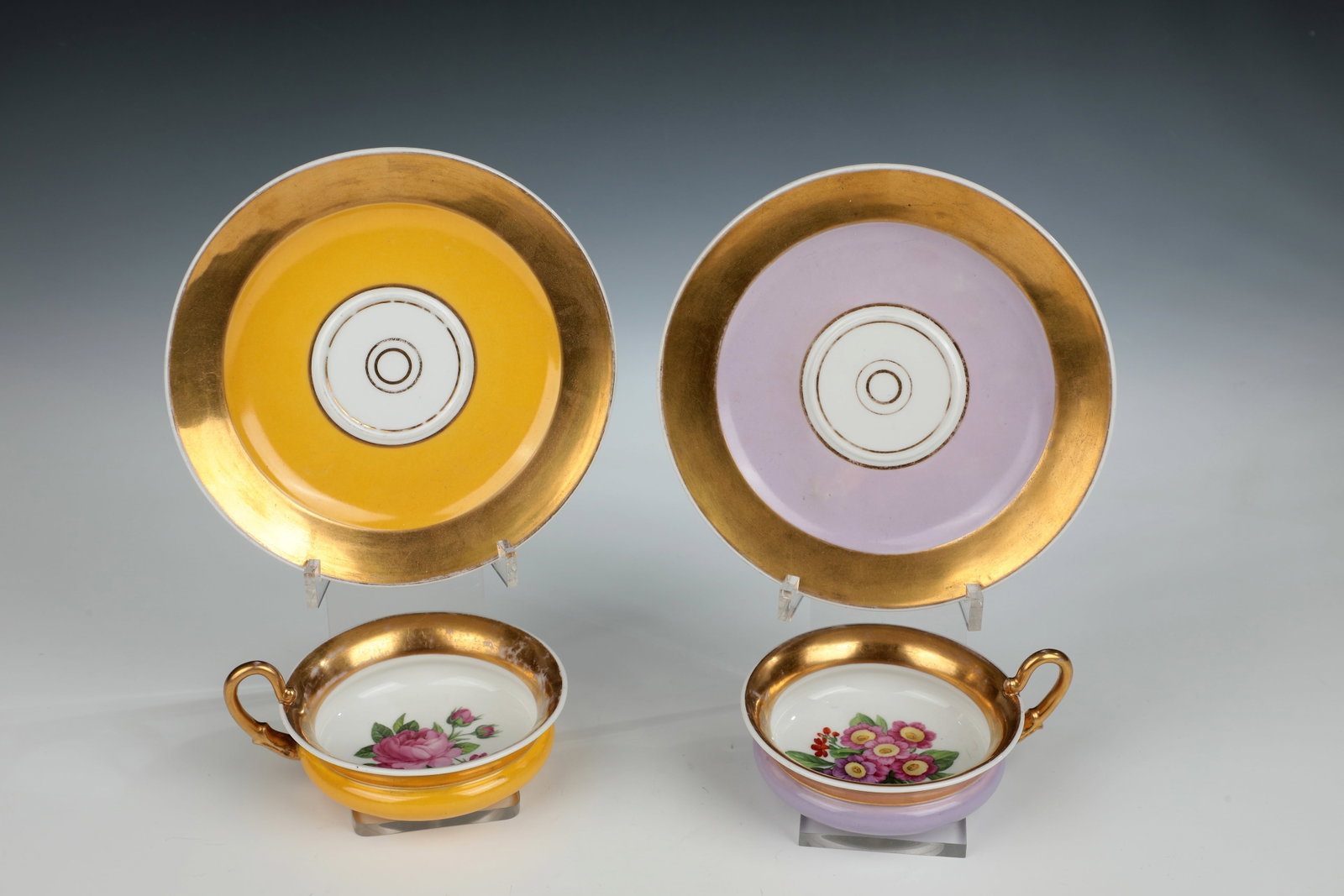 Two Tea Cups with Saucers (1 of 1)