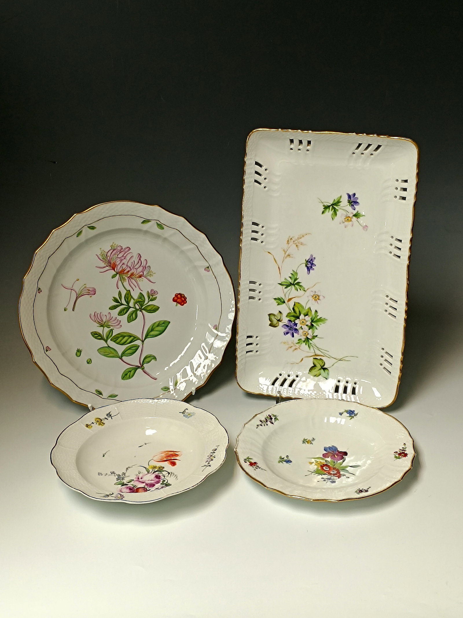 Three plates and a serving platter (1 of 1)