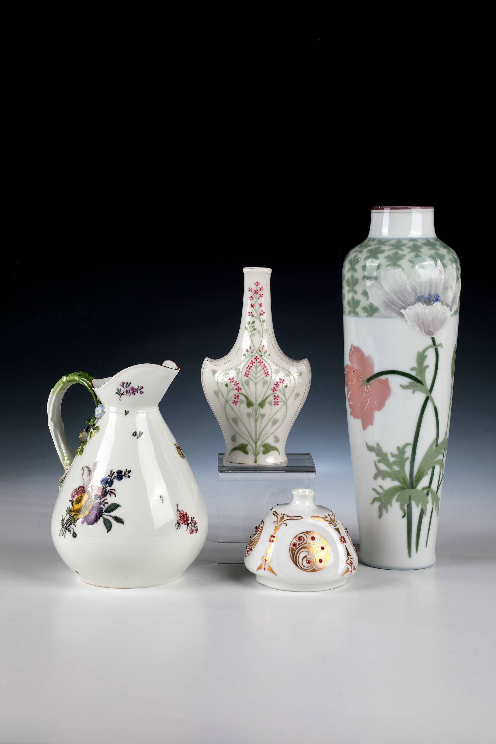 Three vases and a milk jug (1 of 1)