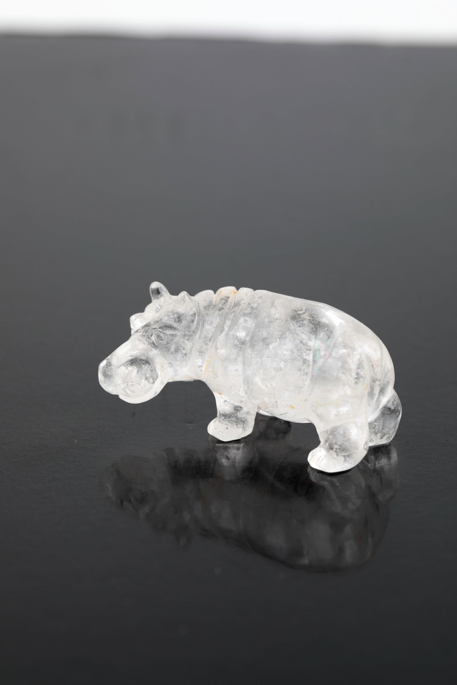 Hippopotamus Faberge? Rock crystal (1 of 1)