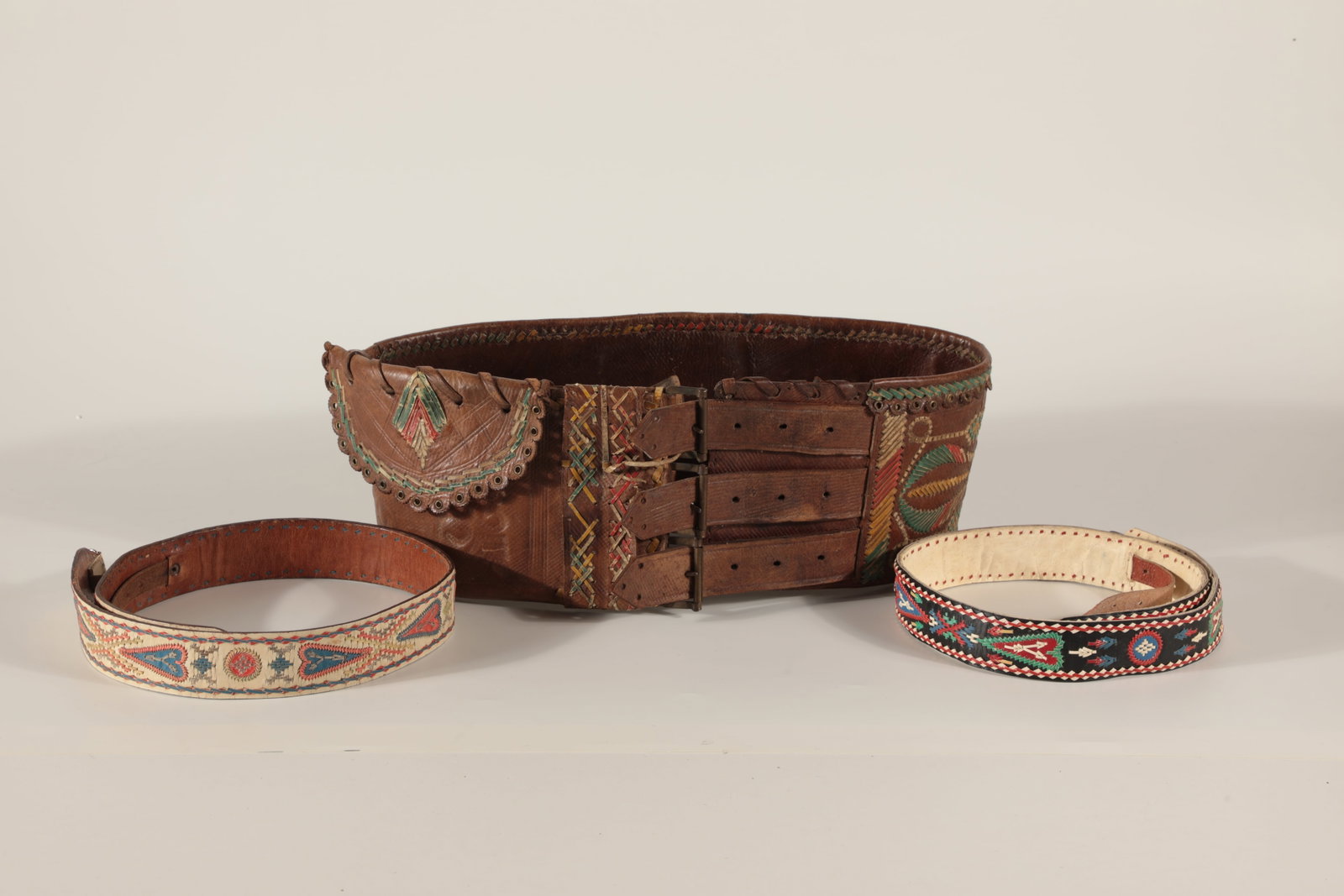 Three leather belts (1 of 1)