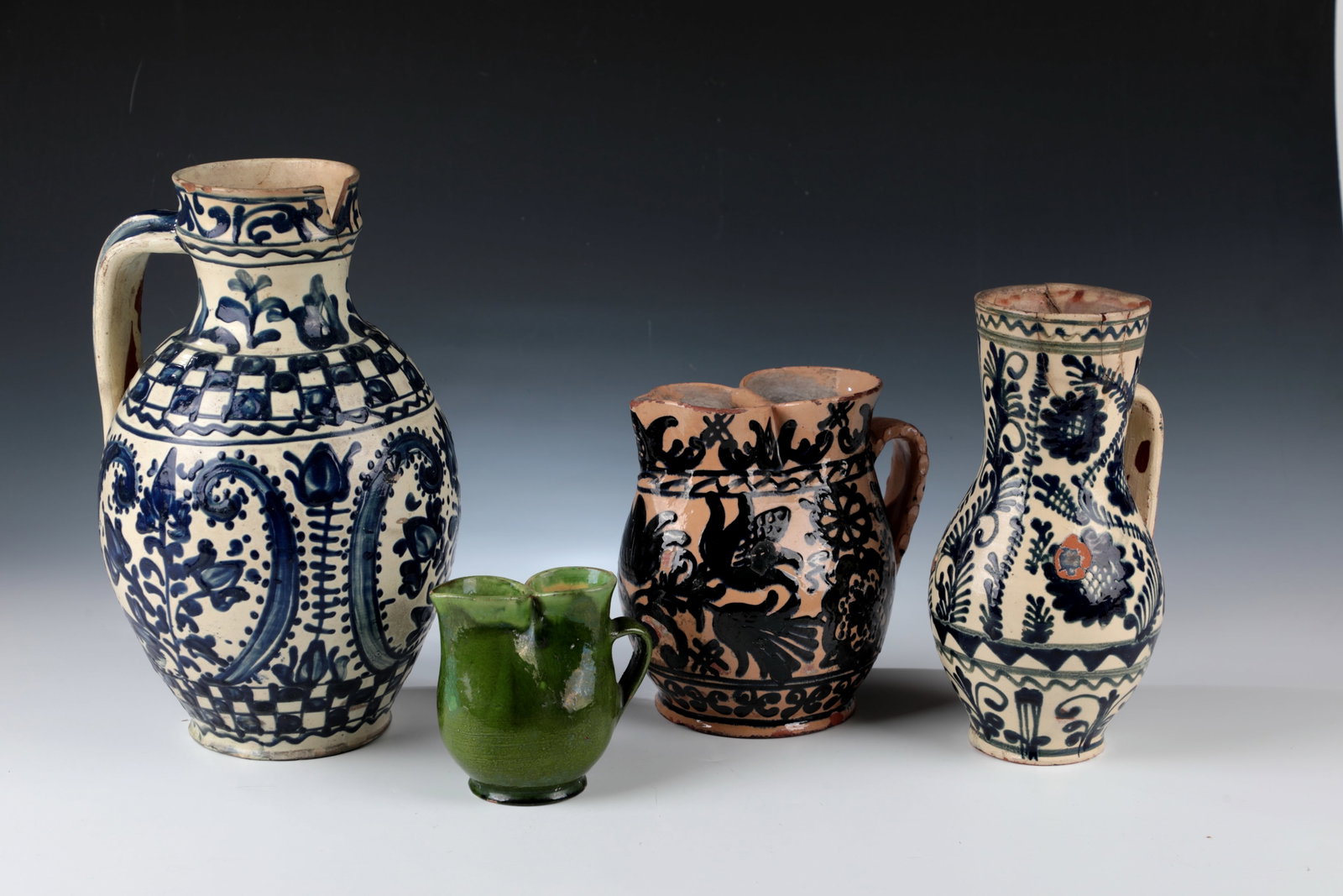 Mixed lot of four jugs (1 of 1)