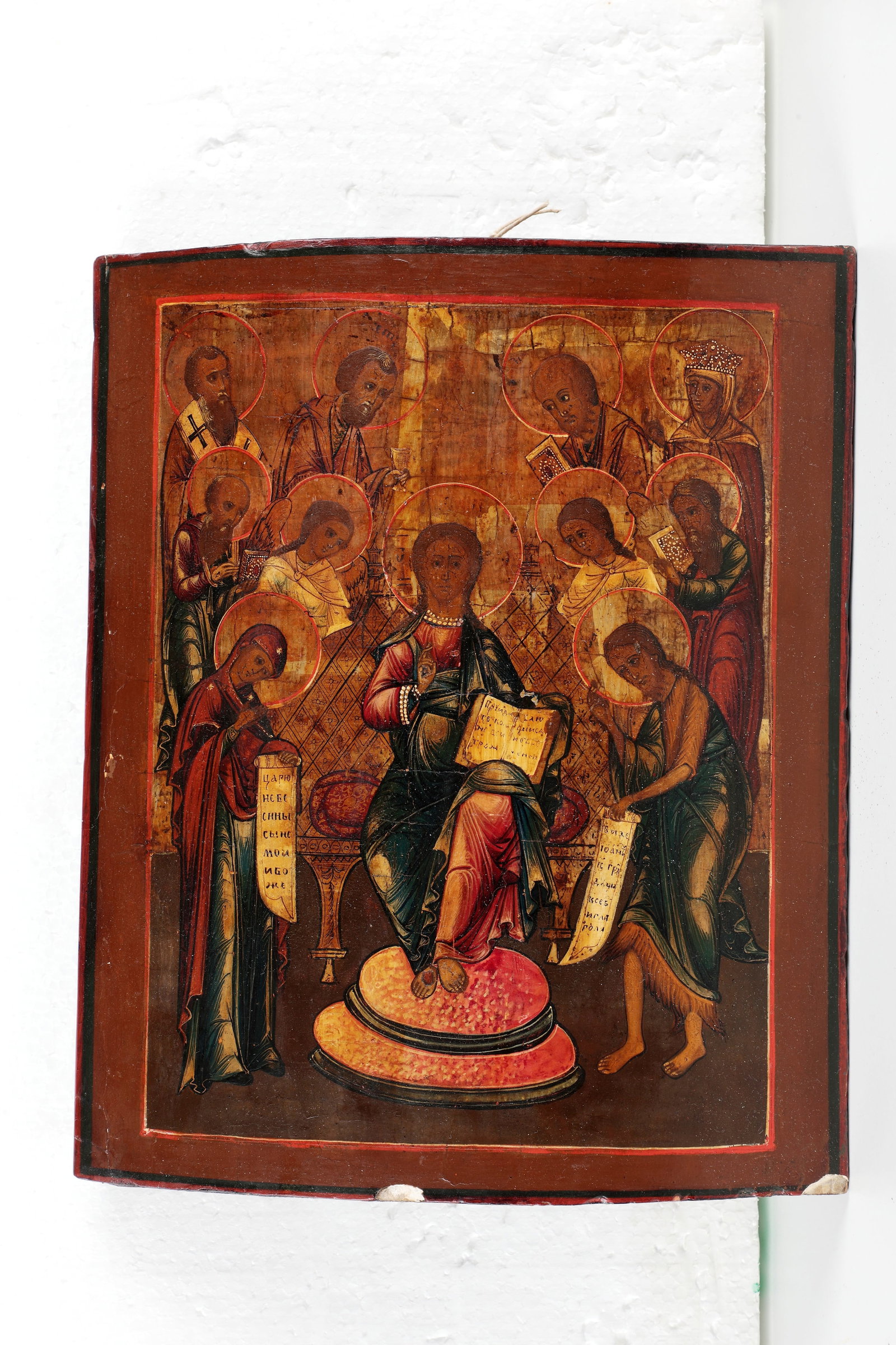 Icon of Christ Pantocrator among Apostles and Prophets (1 of 1)