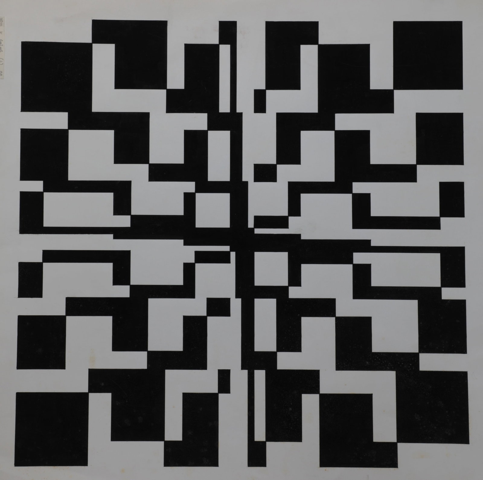 Max Hermann Mahlmann: Max Hermann Mahlmann 1912 Hamburg - 2000 Wede Chessboard Compositions, 1966, Serigraphy, right. signed and dated by hand below. Occasionally foxed. Sheet size 42 x 42 cm. Unframed. Max Hermann Mahlman