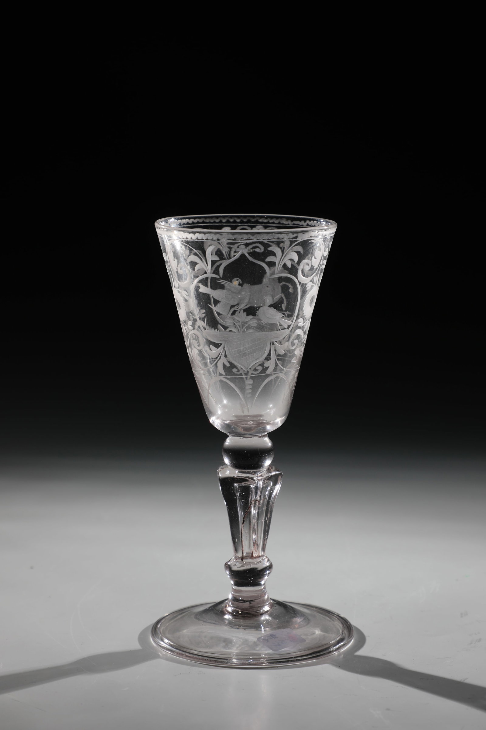 Cup with horse and birds - 3