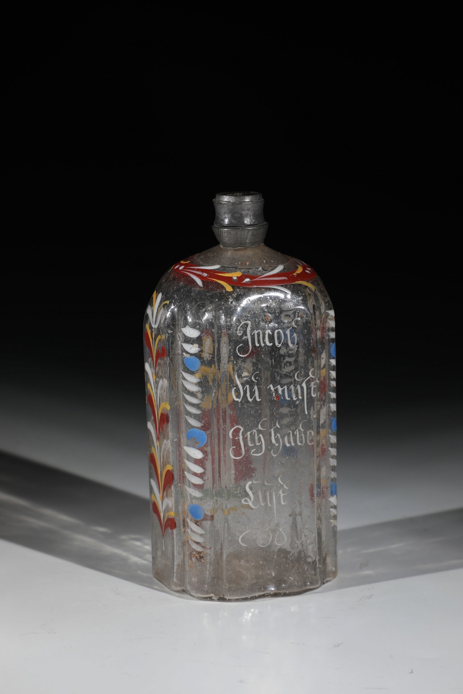 Liquor bottle with erotic saying - 2