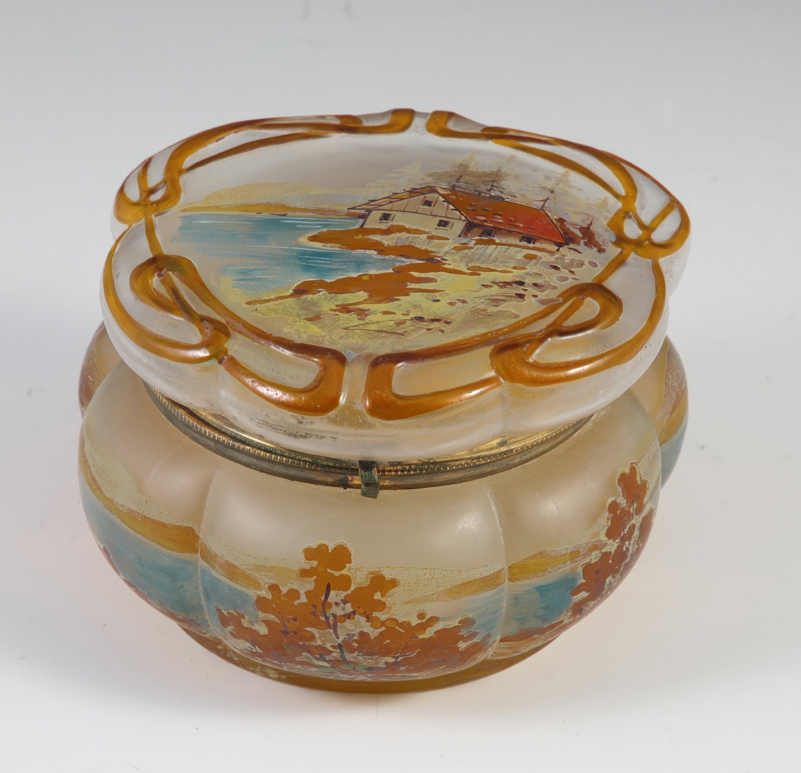 Vase and lidded box with grinder - 4