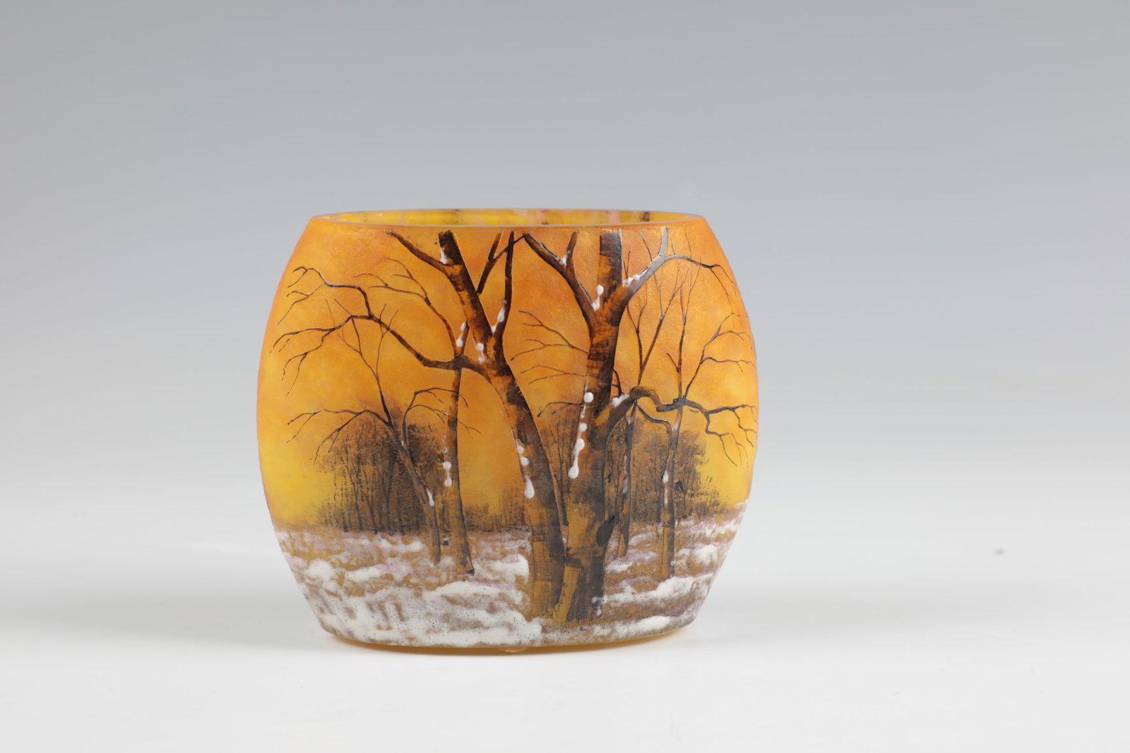 Vase ''Paysage d'hiver'' - 2
