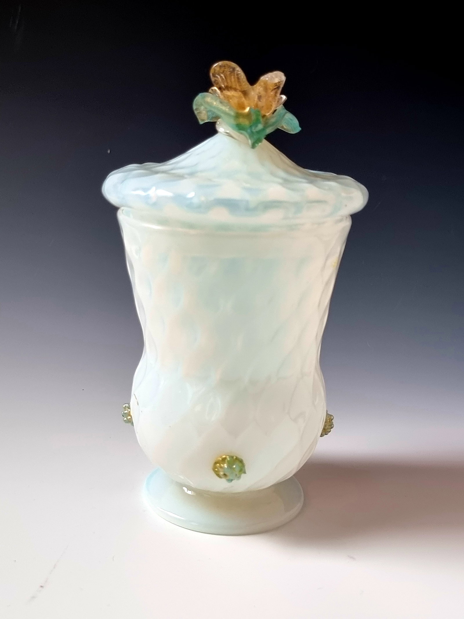 Apothecary Vessel and Foot Cup with Lid - 4