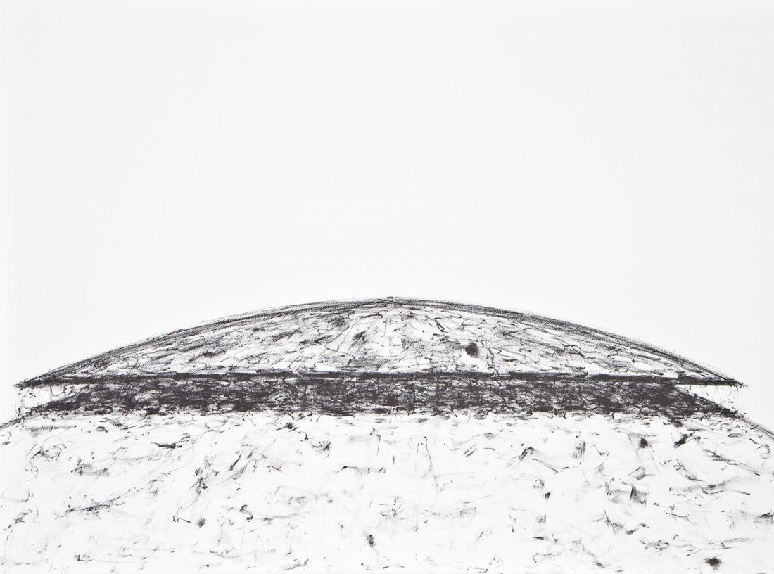 Dan Flavin: Dan Flavin 1933 New York - 1996 Cold Spring/N.Y o.T. 1975. Lithographie auf Arches 88. (Wasserzeichen). Unten links mit Bleistift nummeriert ''1/90'' (plus 30 HC), verso bez. und signiert. Kaum sichtb