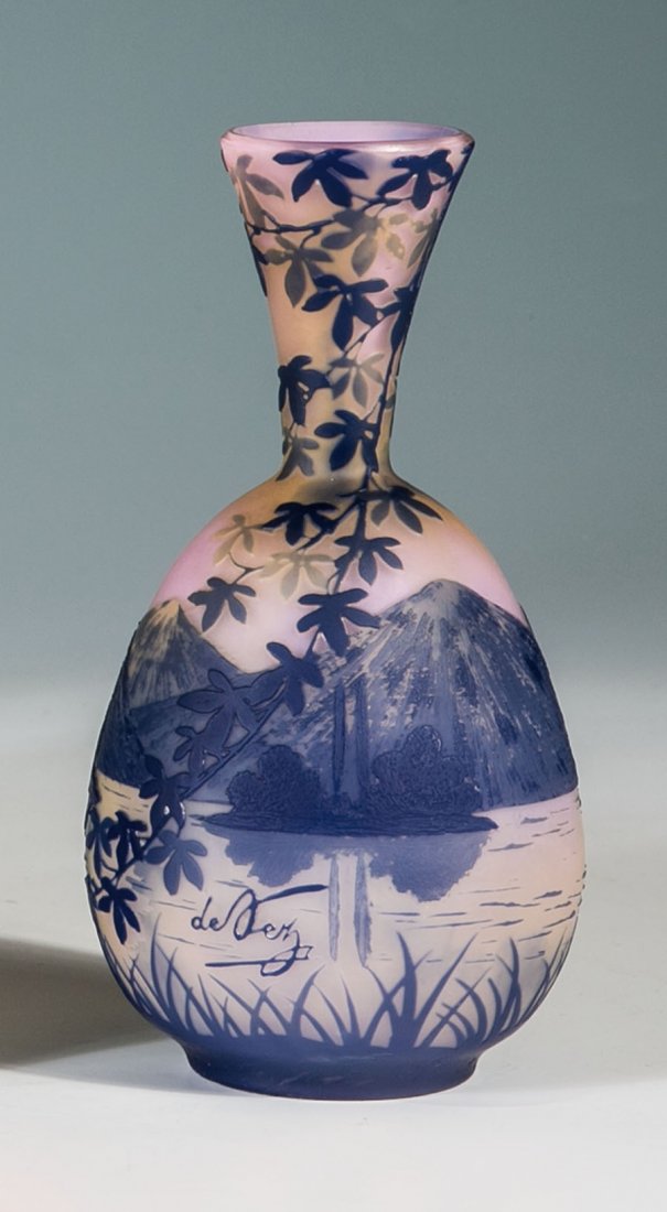 Väschen mit Berglandschaft Camille Tutré de Varreux (1 of 1)