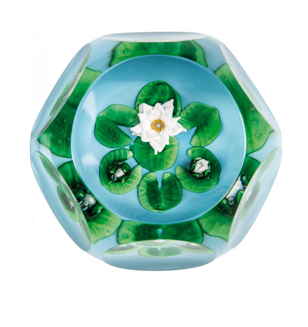 Briefbeschwerer mit Seerosen nach Monet (1 of 1)