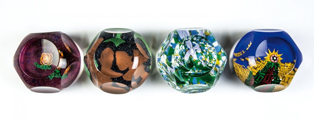 Vier Briefbeschwerer ''Les Impressionnistes'' (1 of 1)