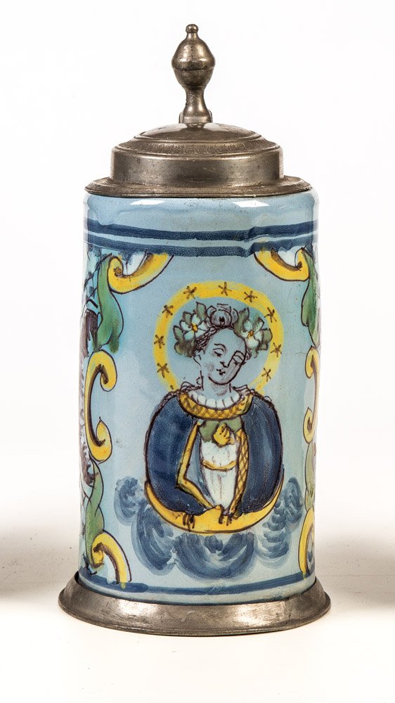 Walzenkrug mit dem Wessobrunner Gnadenbild - Mutter der (1 of 1)