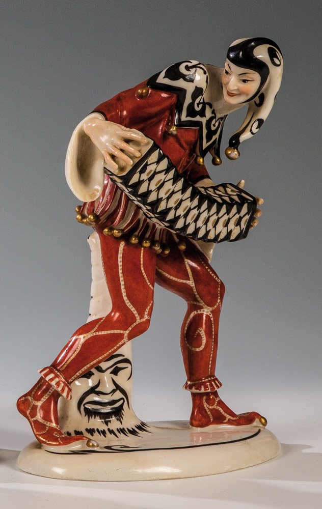 Harlekin mit Zieharmonika (1 of 1)