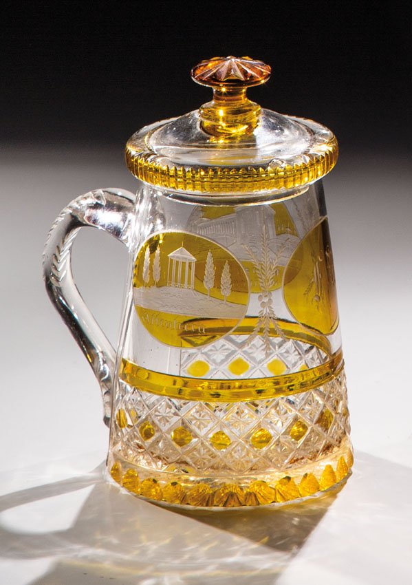 Deckelkrug mit Ansichten von Kissingen (1 of 1)