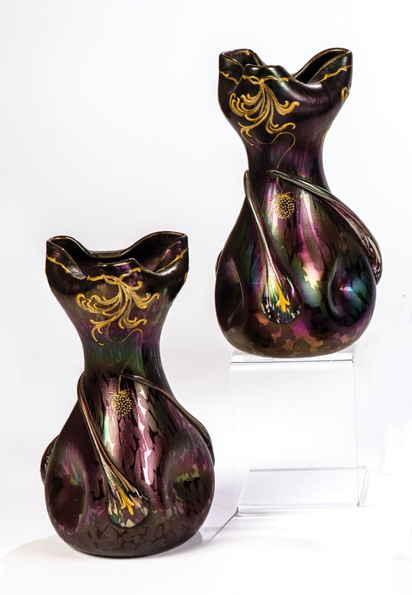 Paar Vasen mit Erdbeeren (1 of 1)