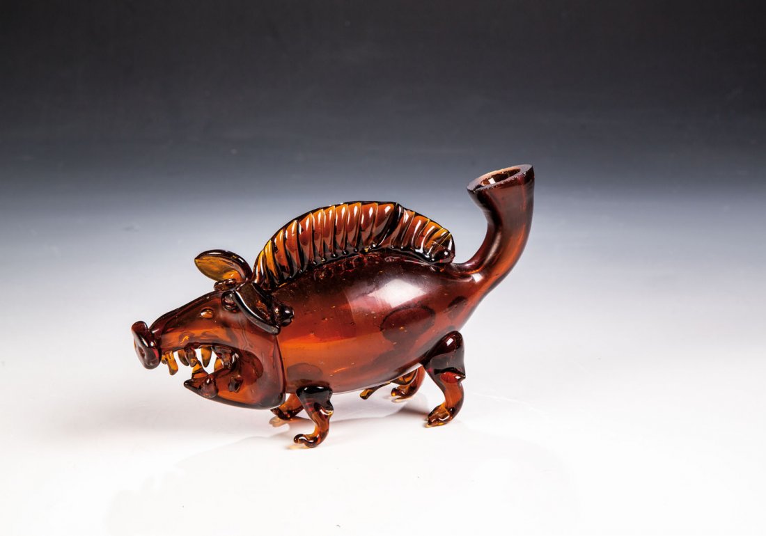 Vexierflasche in Form eines Ebers (1 of 1)