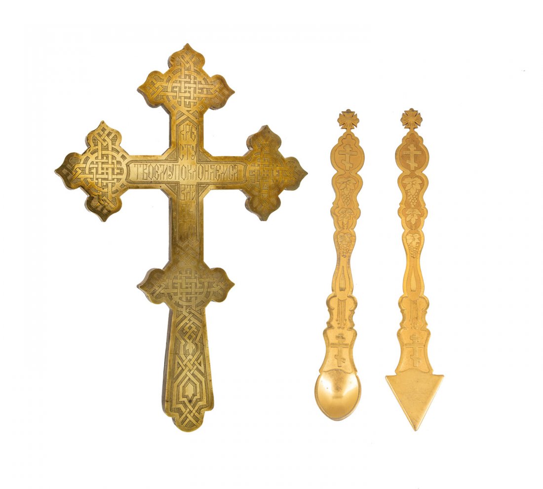 Reliquienkreuz und liturgisches Besteck (1 of 1)