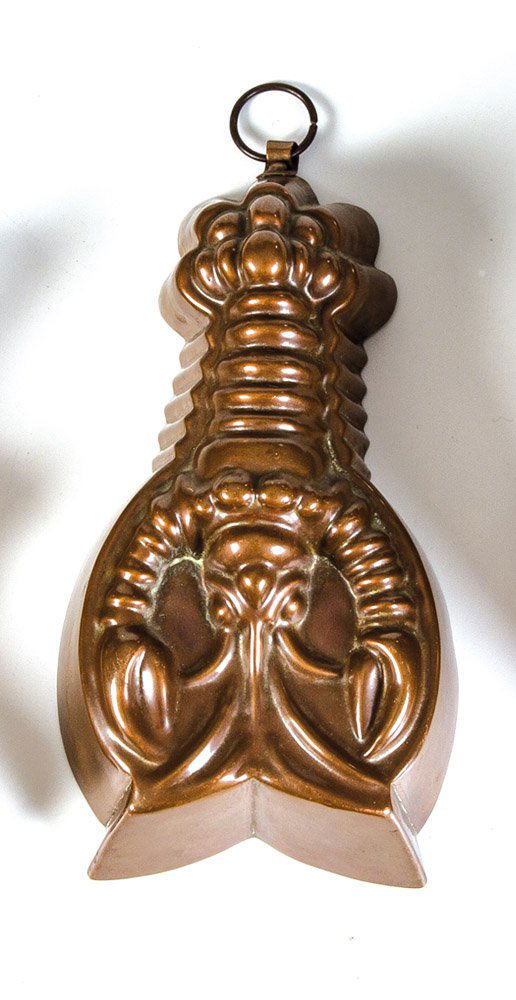 Kupfermodel in Form eines Flusskrebses (1 of 1)