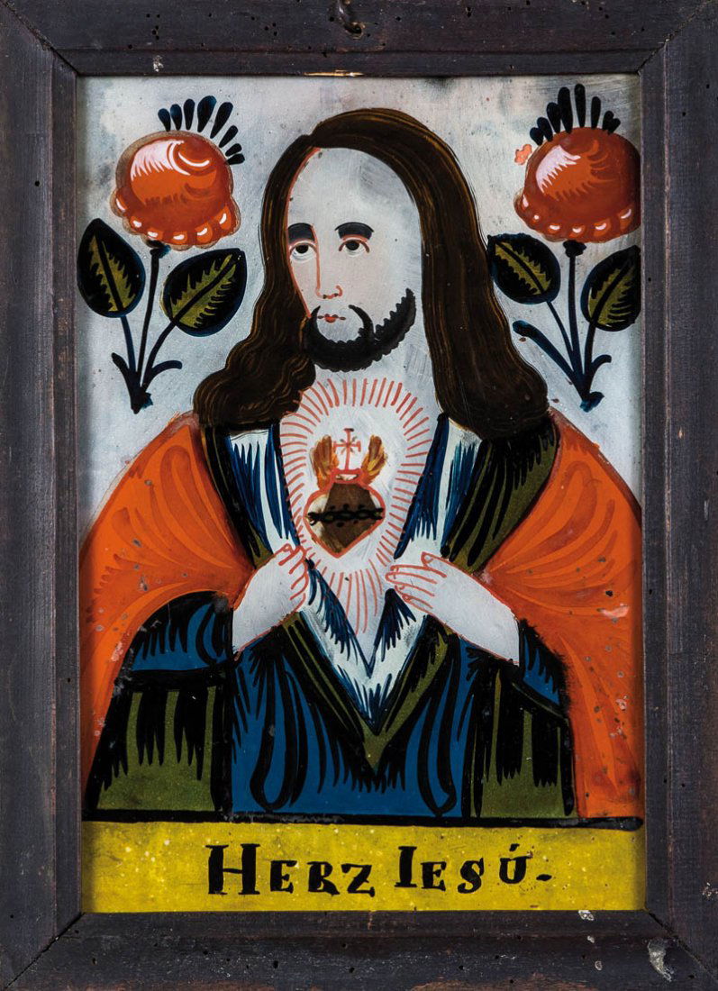 Hinterglasbild ''HERZ IESU'' (1 of 1)