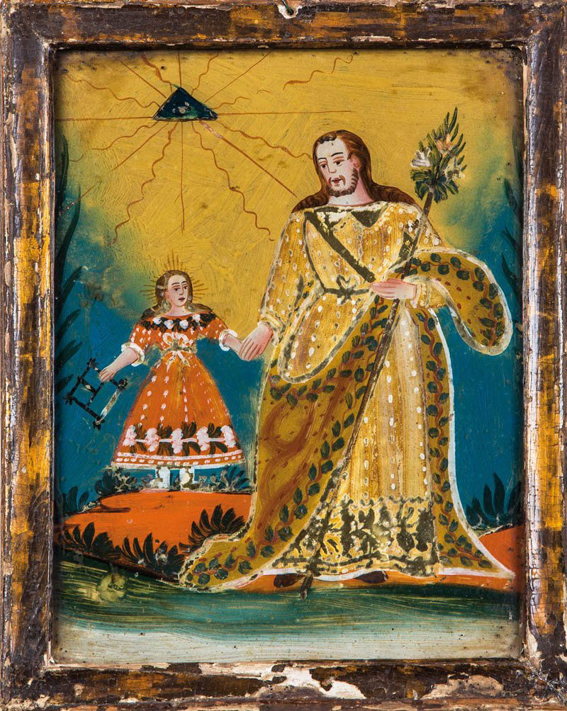 Seltenes Hinterglasbild (1 of 1)