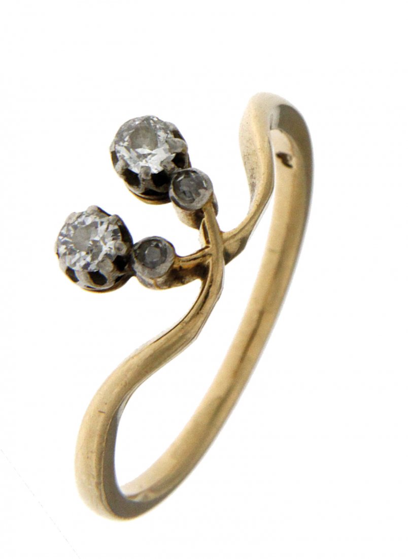 Goldring mit Diamanten (1 of 1)