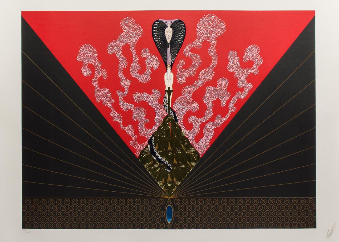 Erte Serigraph, "The Triumph of the Courtesan" (1 of 7)