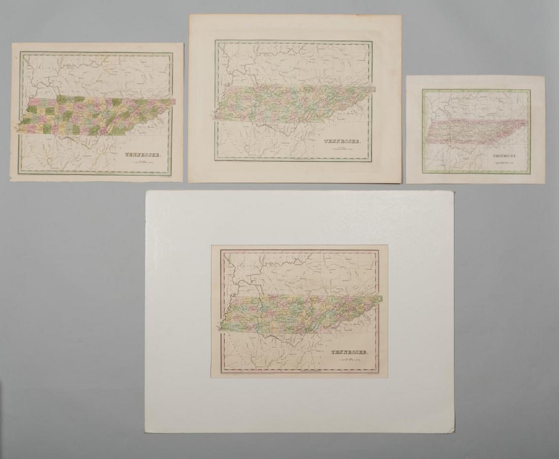 4 TN Maps, Bradford, 1835, 1838, & 1841 (1 of 20)