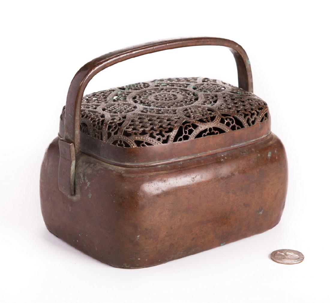 Chinese Bronze Hand Warmer (1 of 7)