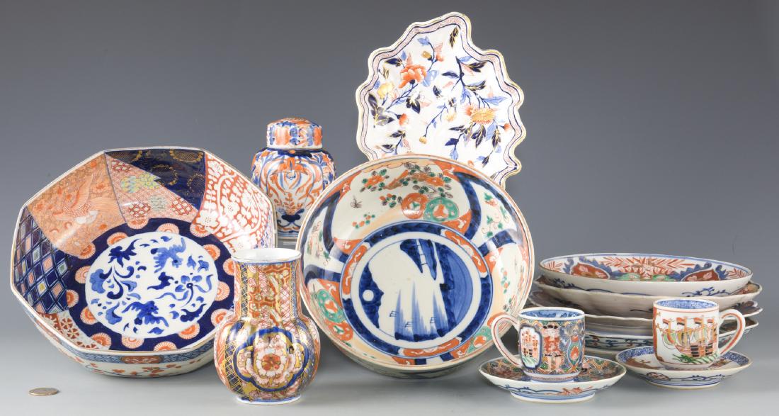 Imari Porcelain, incl Black Ship (1 of 16)