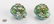 Pair Chinese Canton Enamel Citron Form Boxes
