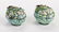 Pair Chinese Canton Enamel Citron Form Boxes - 2