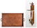 North Carolina Arts & Crafts Tray & Carved Wall Sconce