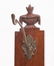North Carolina Arts & Crafts Tray & Carved Wall Sconce - 9