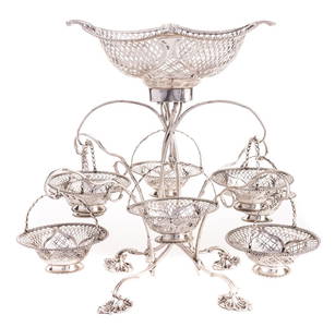 George III Sterling Silver Epergne