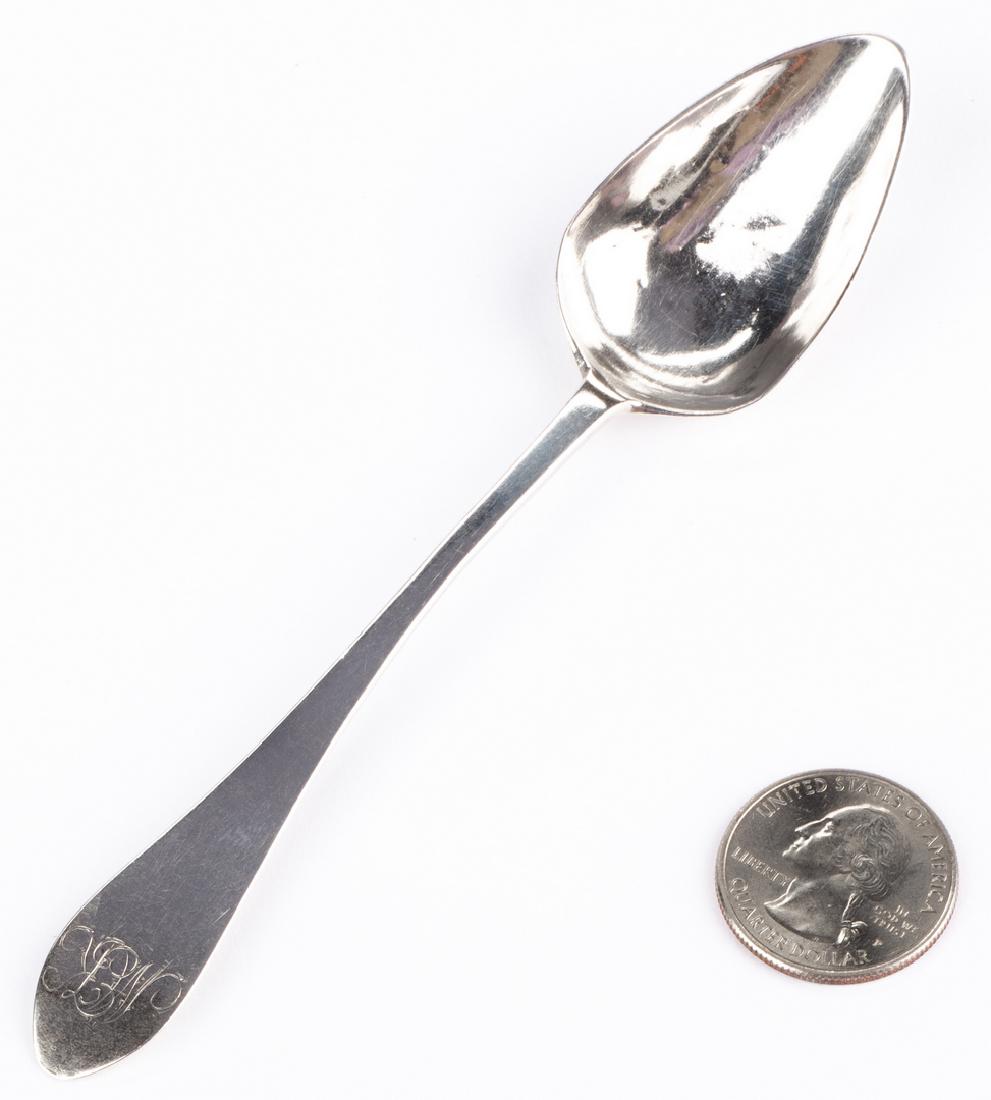 Joseph Elliston Nashville Coin Silver Teaspoon (1 of 6)