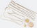 Group 14K Gold jewelry, 7 items inc. - 2