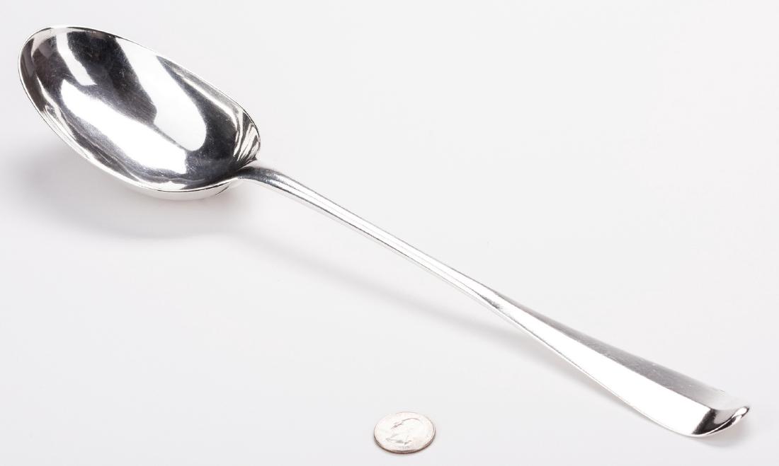 Scottish George II Basting spoon, 15" L (1 of 6)