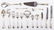 Gorham Chantilly Flatware Set, 79 pcs - 4