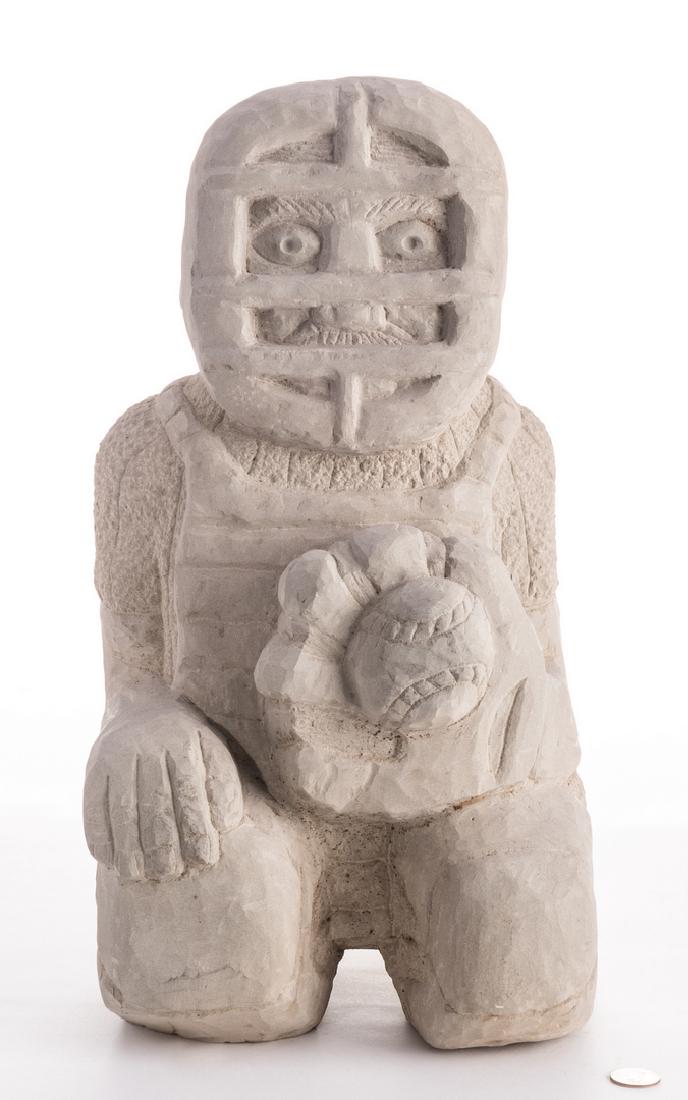 Tim Lewis Sculpture, Catcher (1 of 8)