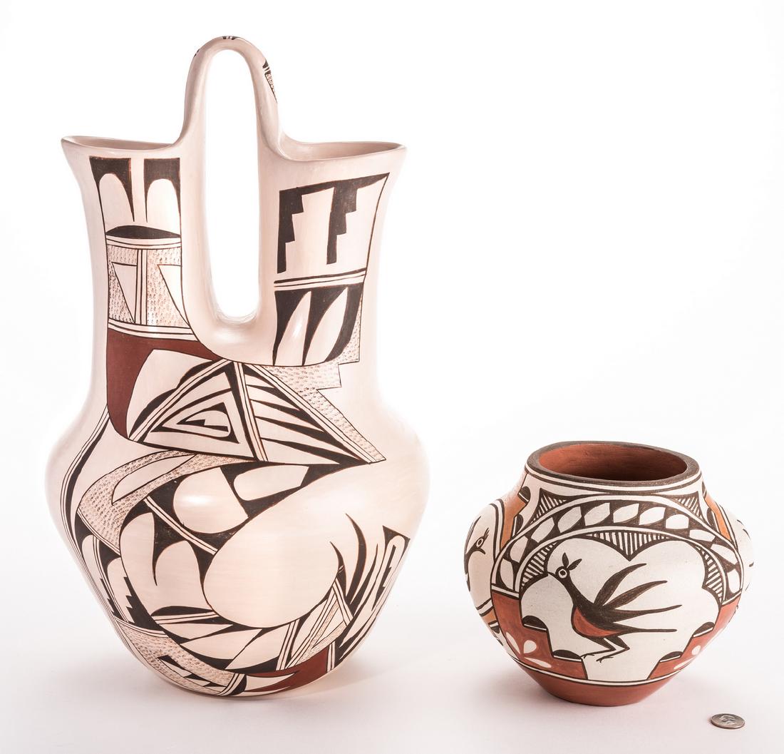 2 Native American Pottery Items, Navasie & Medina (1 of 20)