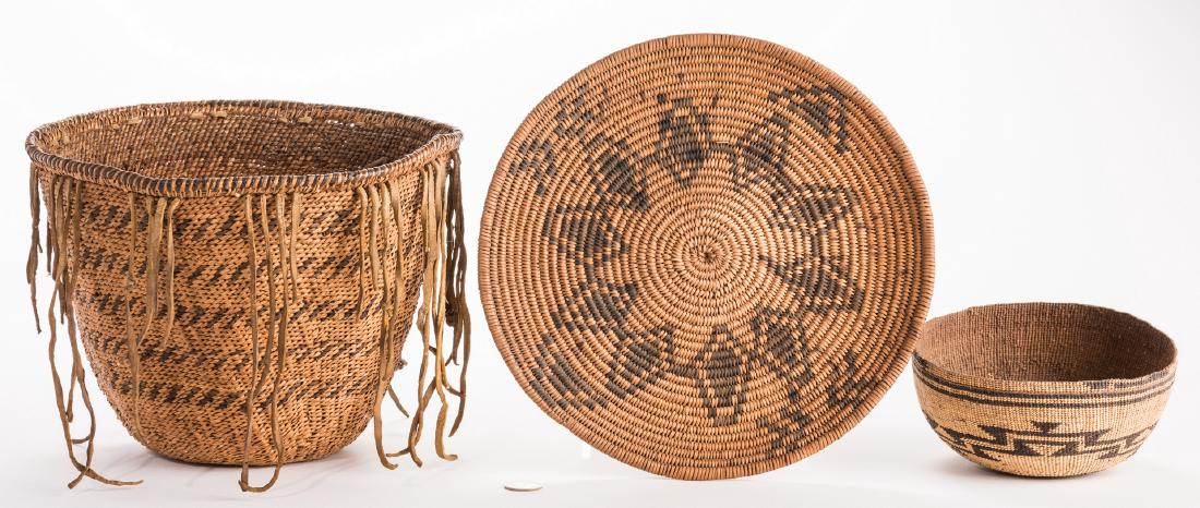 3 Native American Baskets, inc. Havasupai (1 of 10)