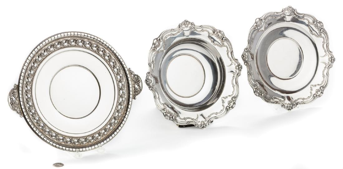 Sterling Bowl, Plate and Tray, Chantilly Duchess and (1 of 9)